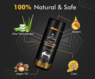 Urbangabru Hair Volumizing Powder Wax for Men - (10 Gram * 5 Units) (Pack of 5) | Matte Finish |100% Natural & Safe Hair Styling Powder | Paraben & Sulphate Free